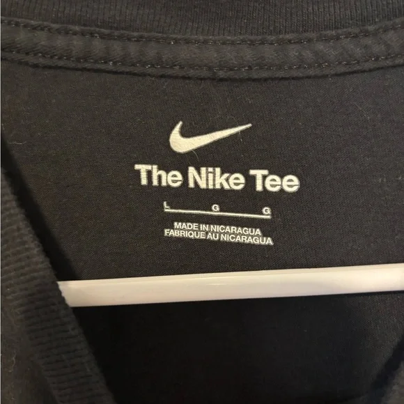 Nike Kids Black Logo Tee - Picture 4 of 5